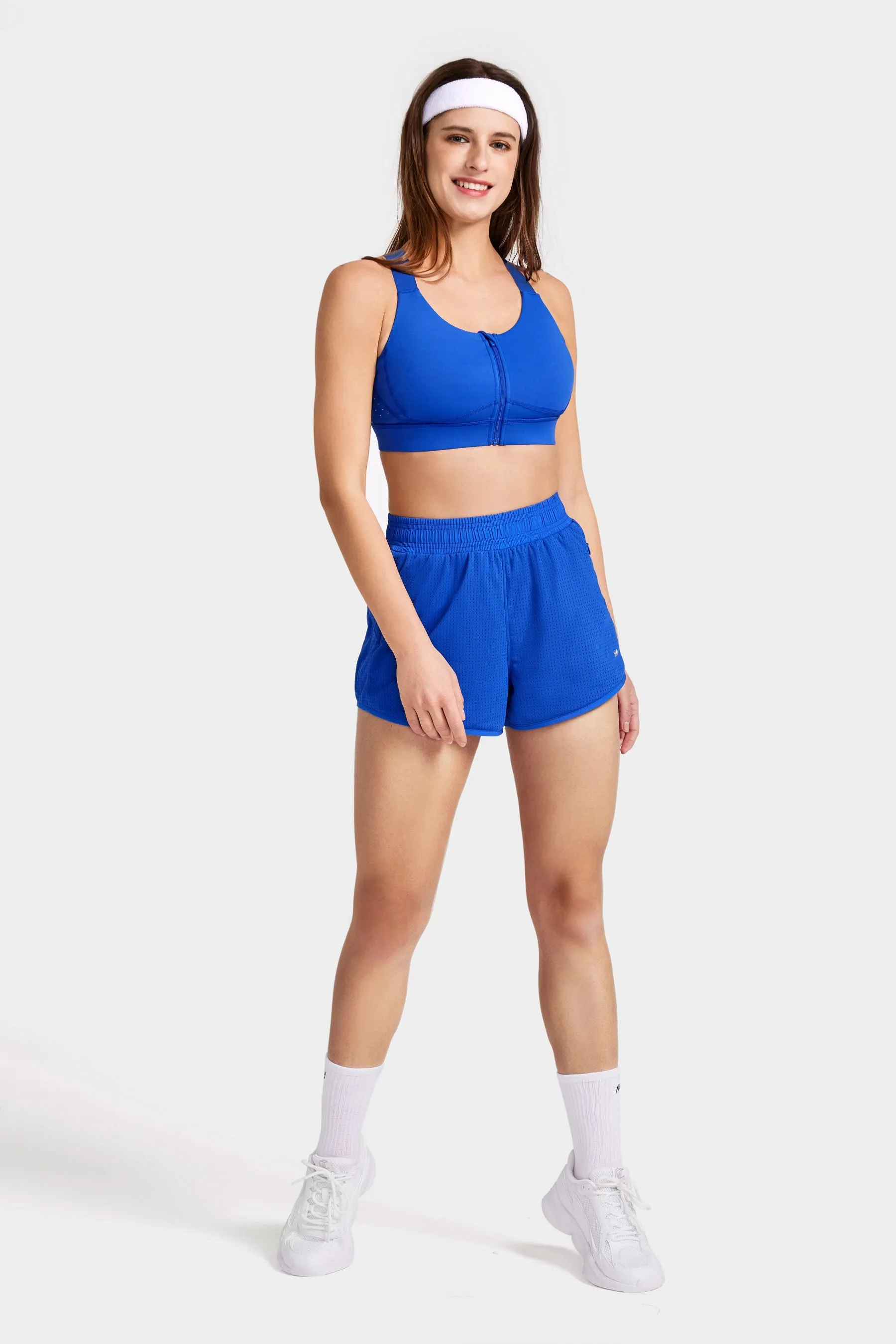 Medium Support Front-Zip Sport Bra