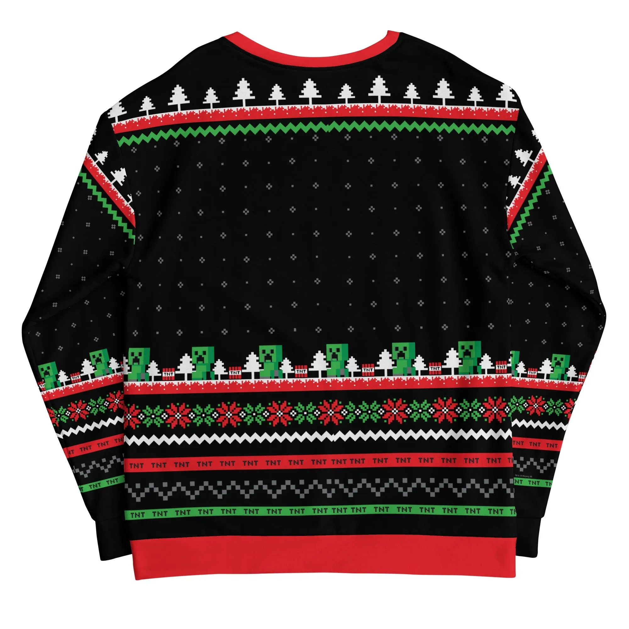 Minecraft Creeper Holiday Sweatshirt