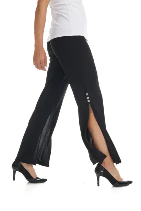 Modes Gitane Black Slit Pants