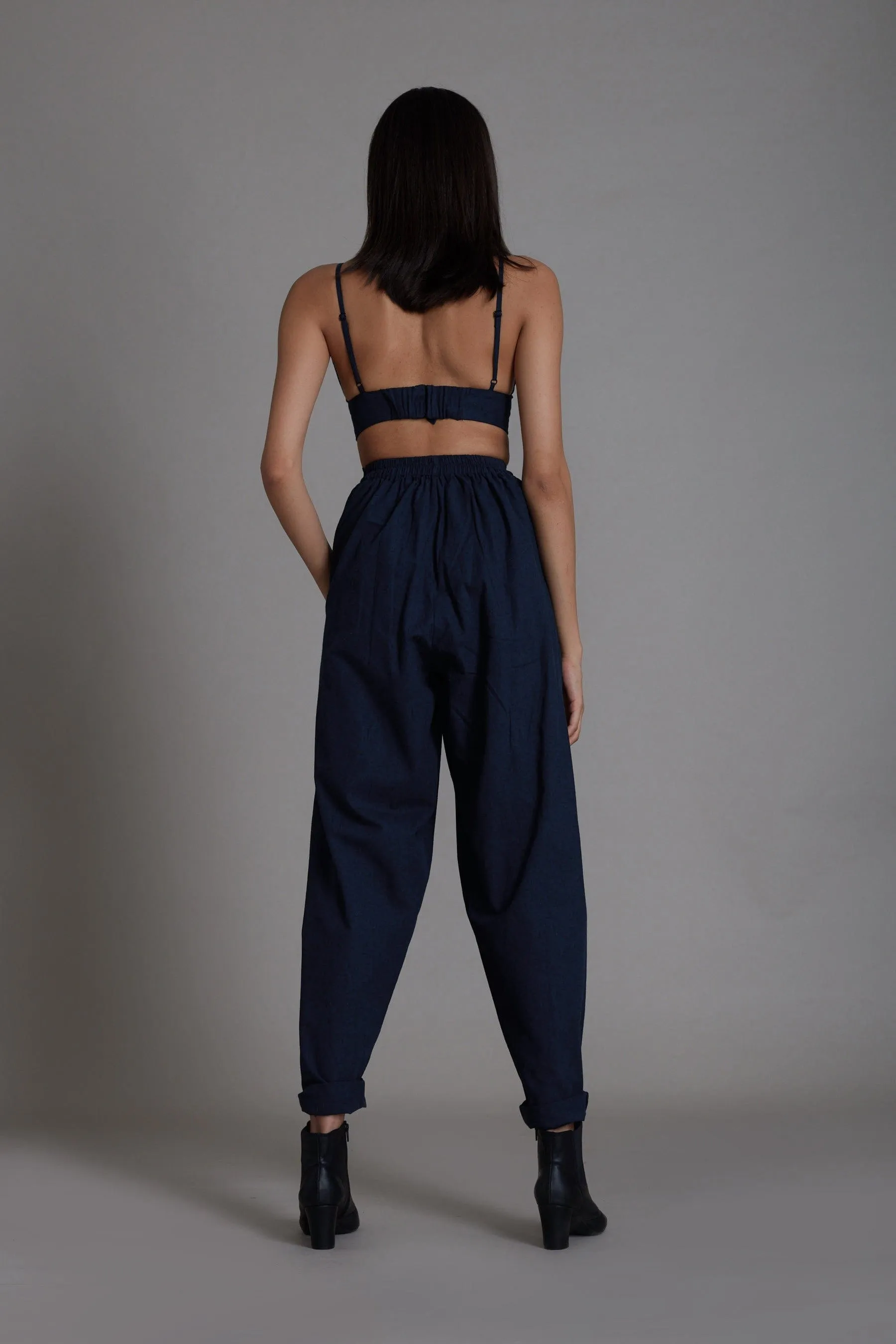 Navy Blue Mile Pants