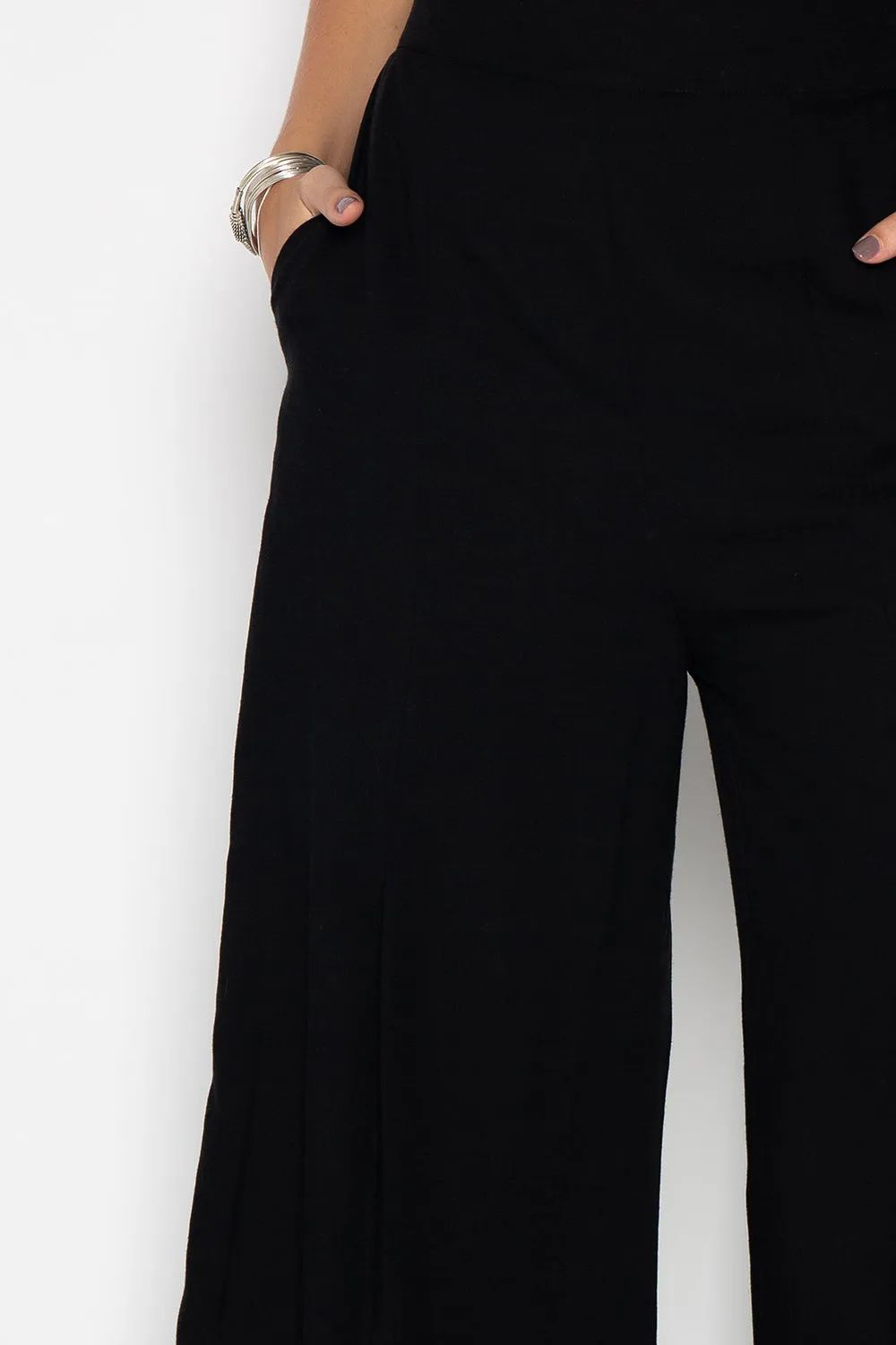 NEW MOON PANTS BLACK