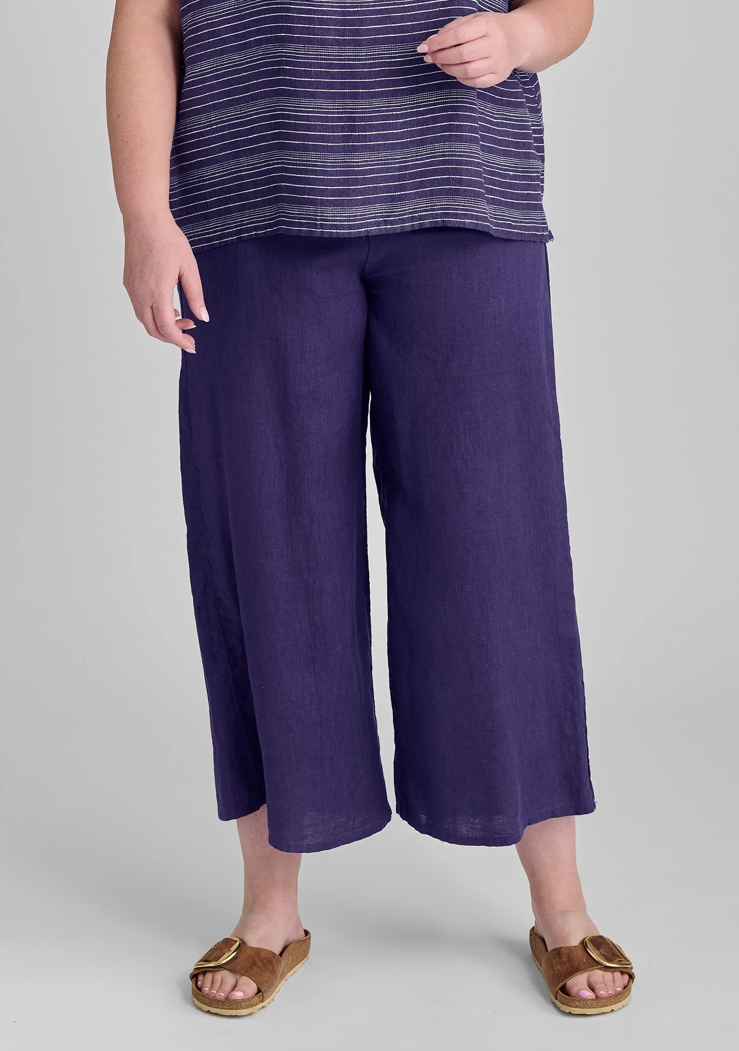 Obi Pant - Linen Tie Pants