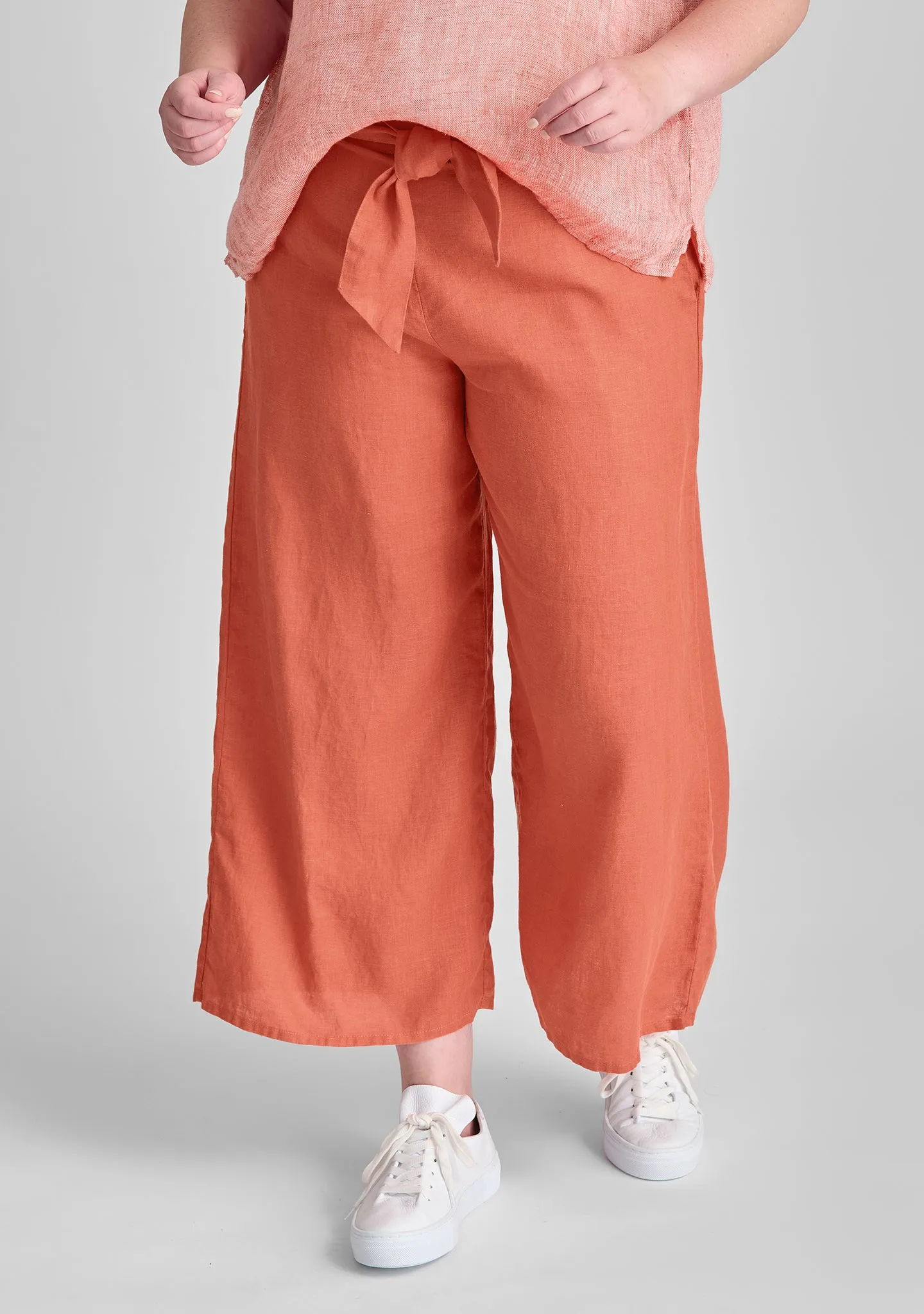 Obi Pant - Linen Tie Pants