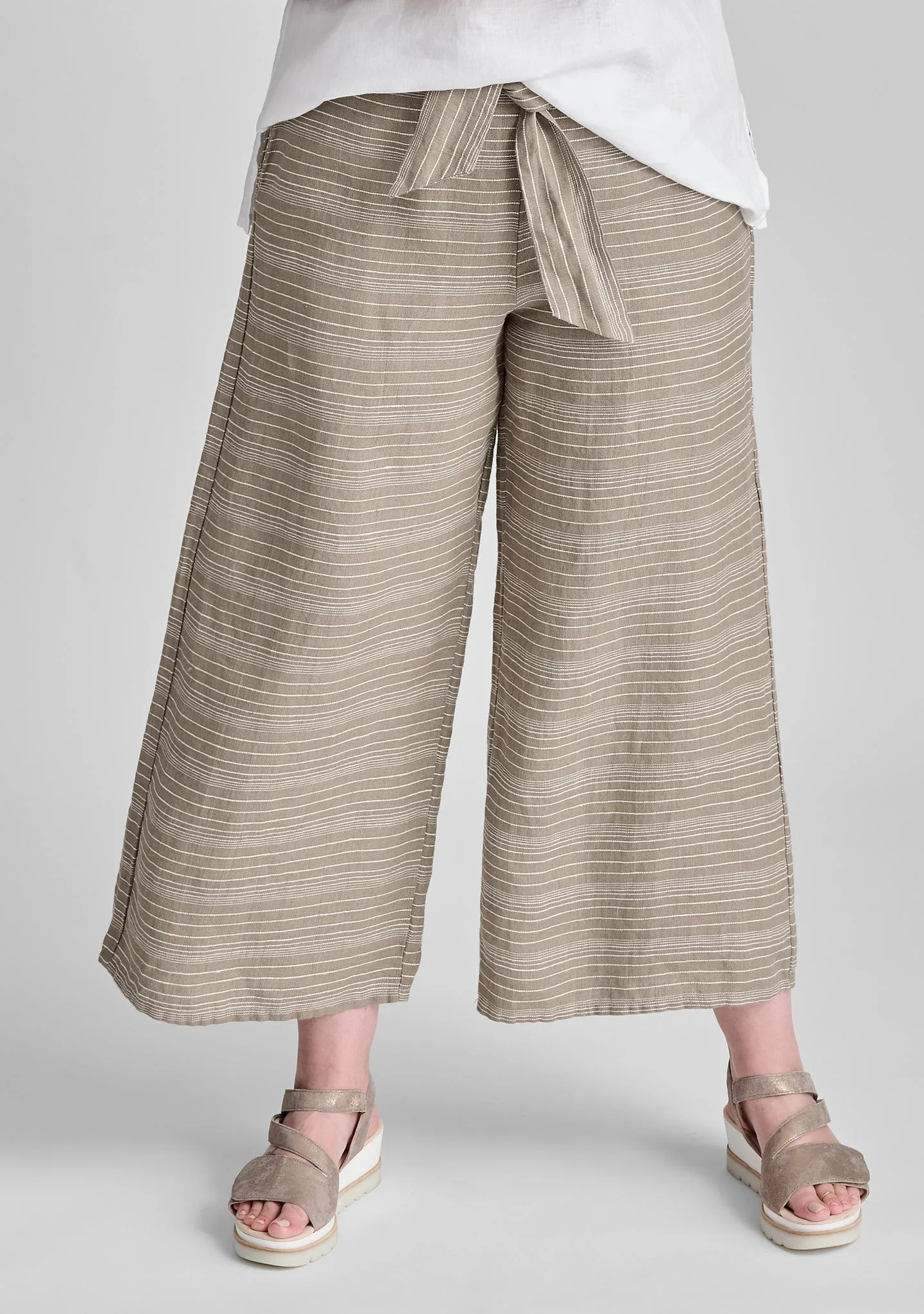 Obi Pant - Linen Tie Pants