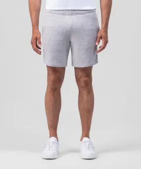 Organic Cotton Jogging Shorts: Heather Grey