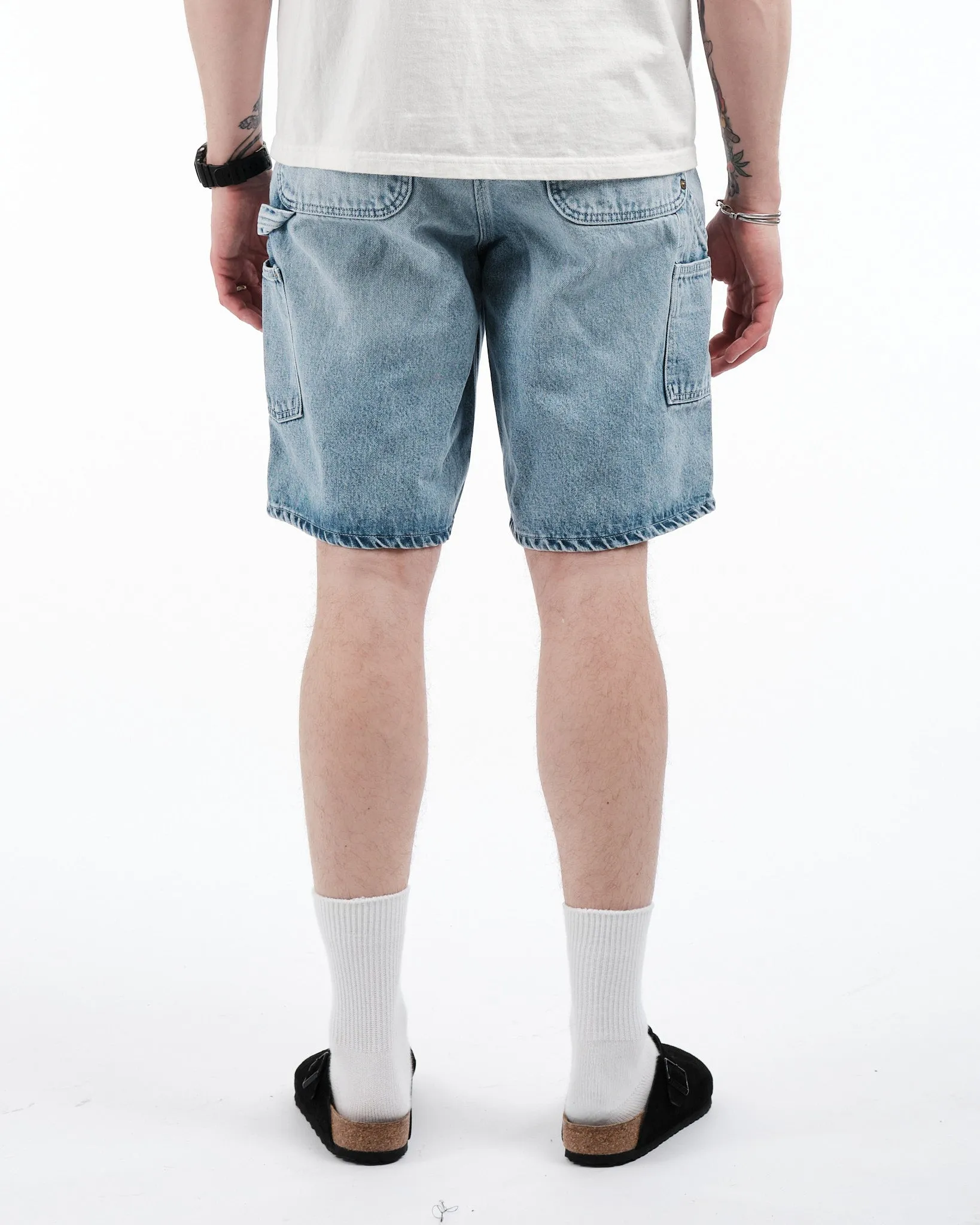 PAINTER SHORT PANTS SKY BLUE