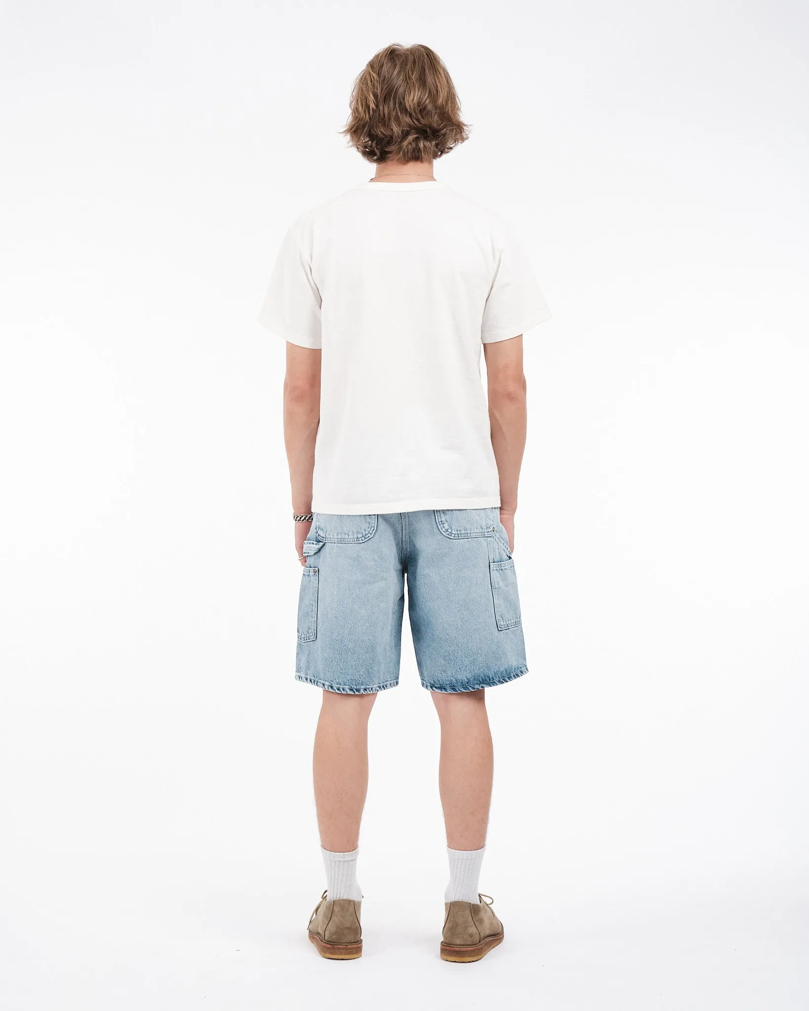 PAINTER SHORT PANTS SKY BLUE