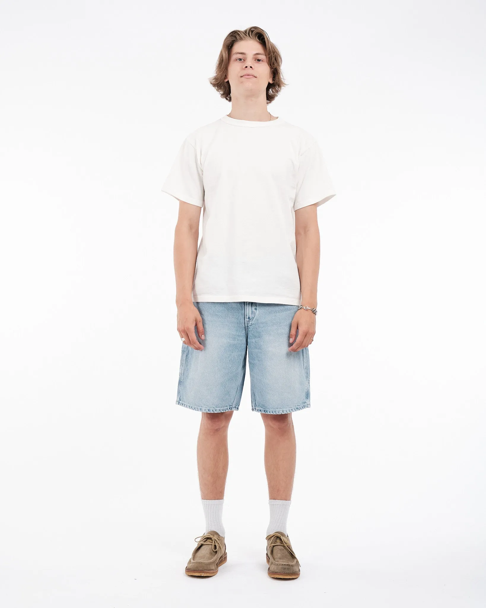 PAINTER SHORT PANTS SKY BLUE