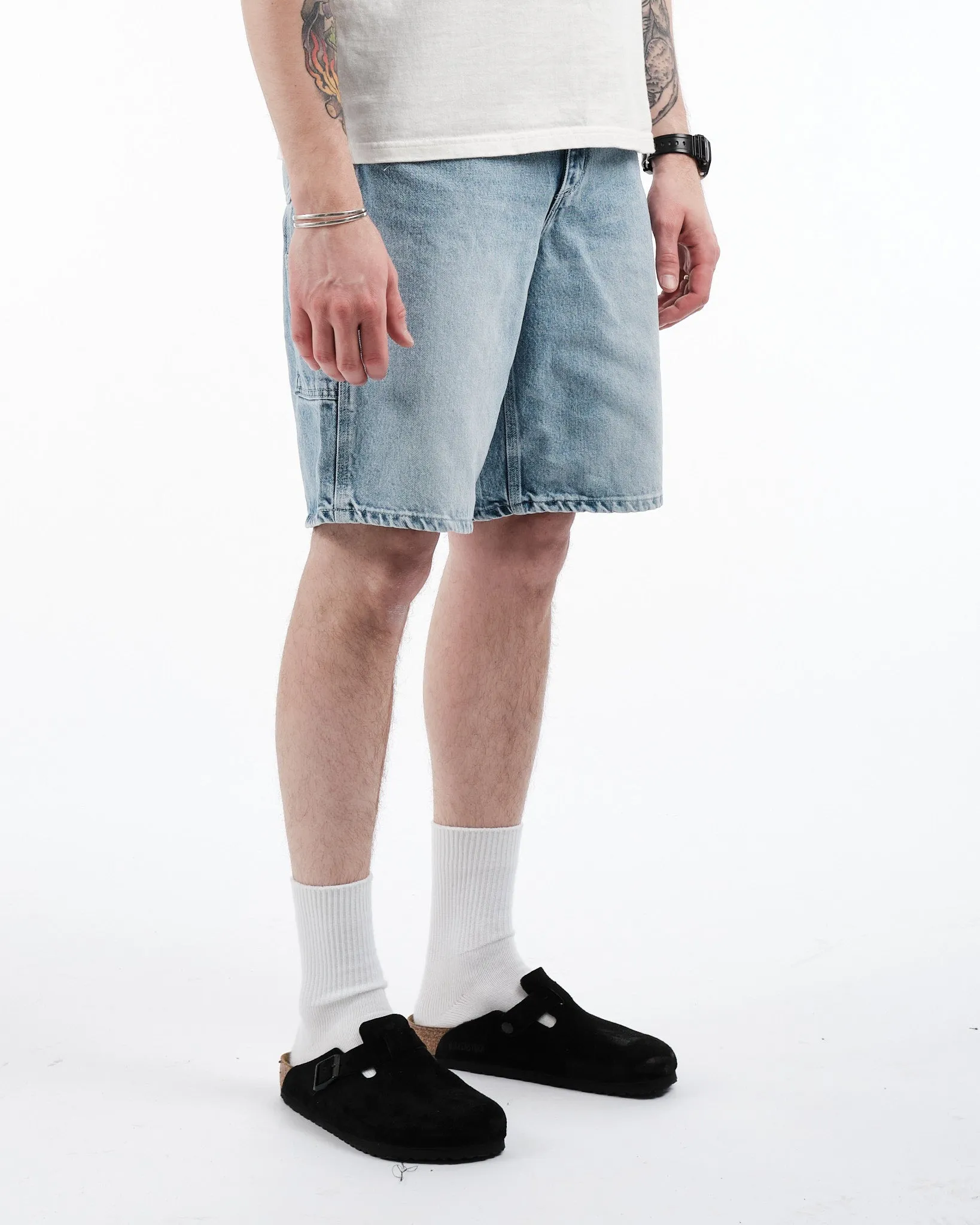 PAINTER SHORT PANTS SKY BLUE