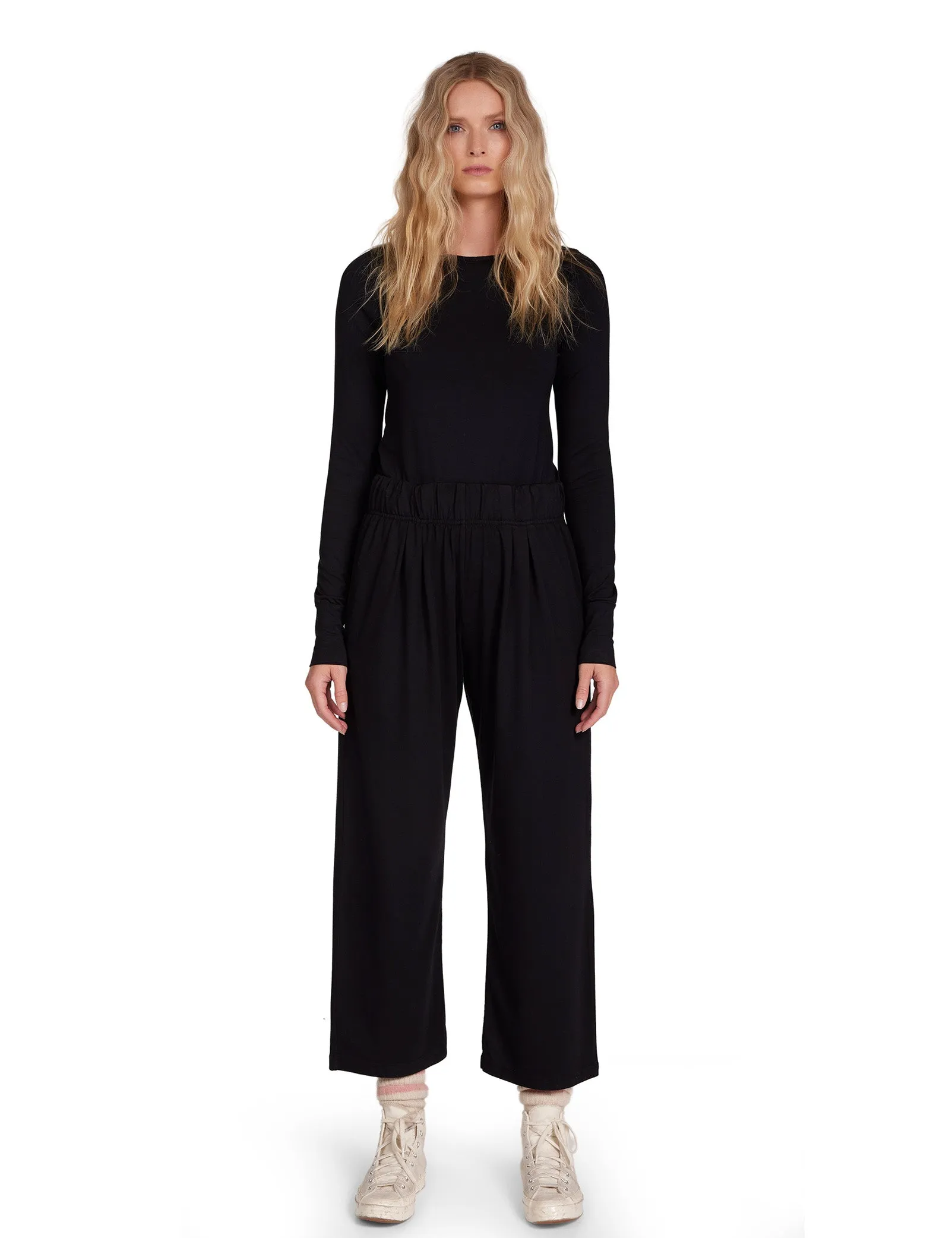 Penny Pleat Front Pant