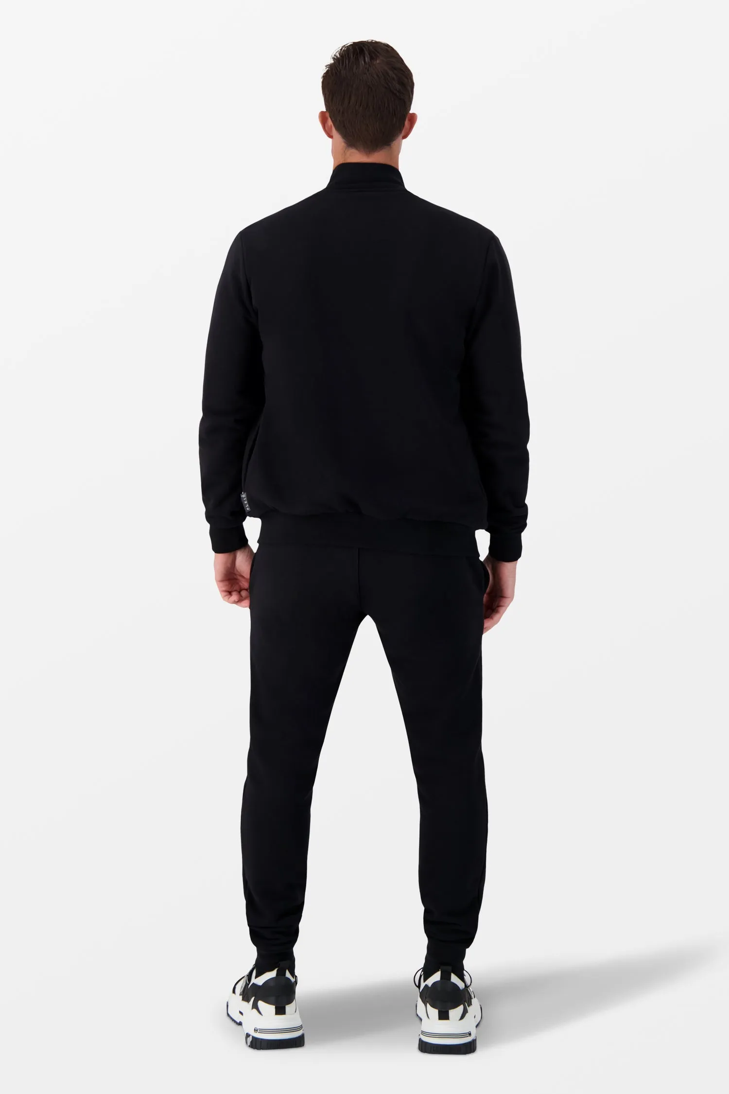 Philipp Plein Black Hexagon Jogging Tracksuit