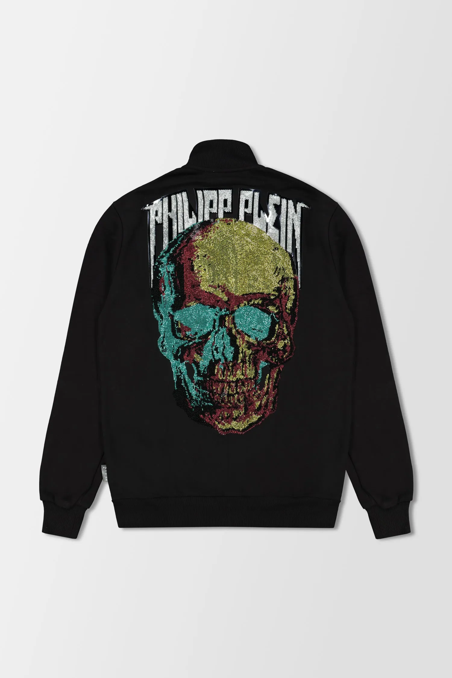 Philipp Plein Black Skull And Plein Jogging Jacket