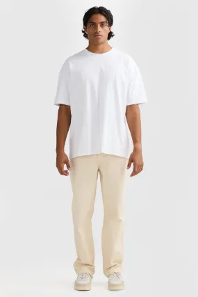 Relaxed Twill Pants Stone