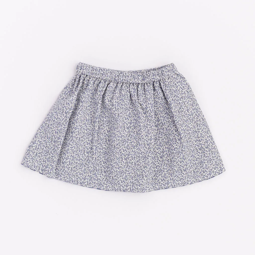 Reversible Skirt in Inkberry