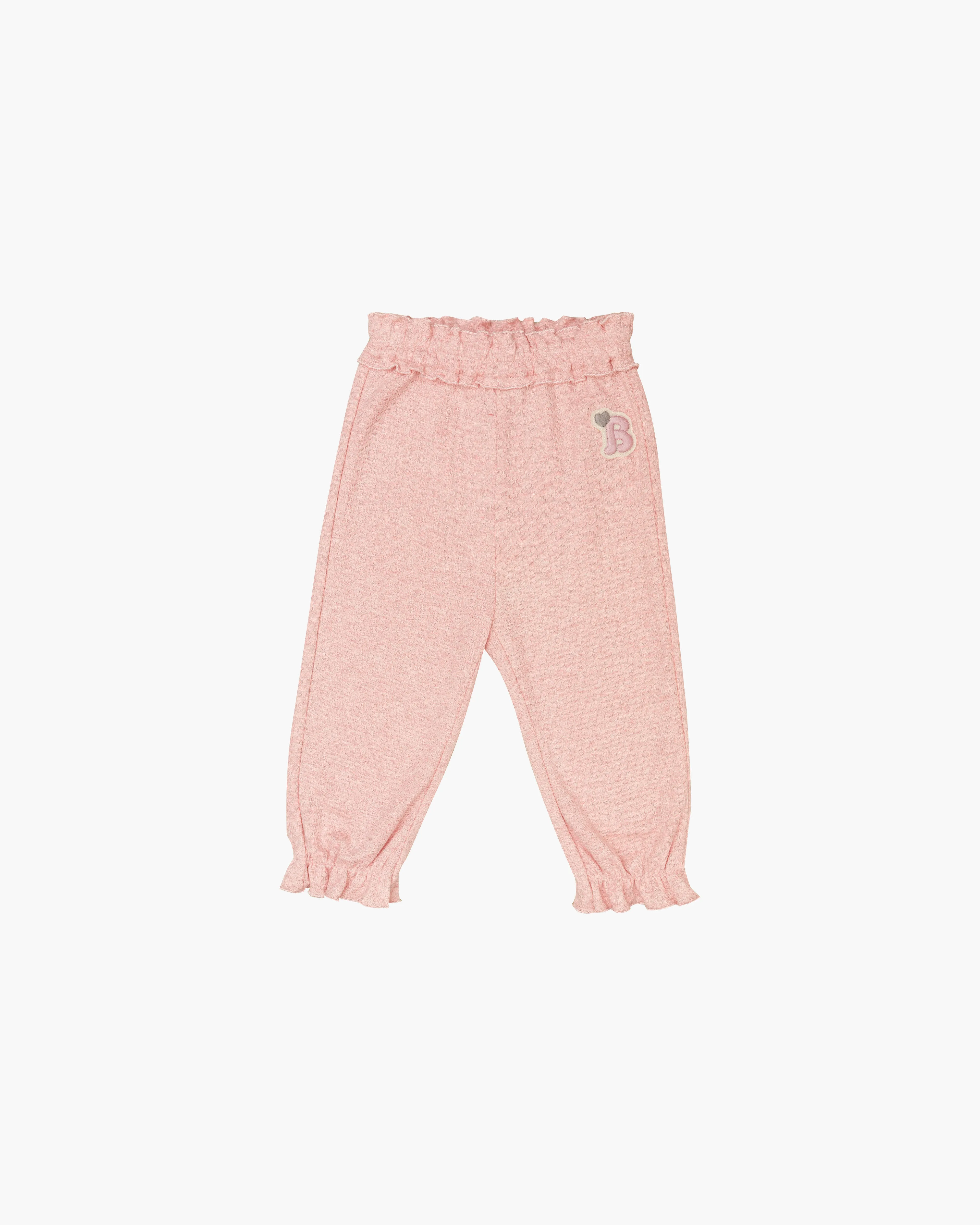 Ruffle Gather Pants