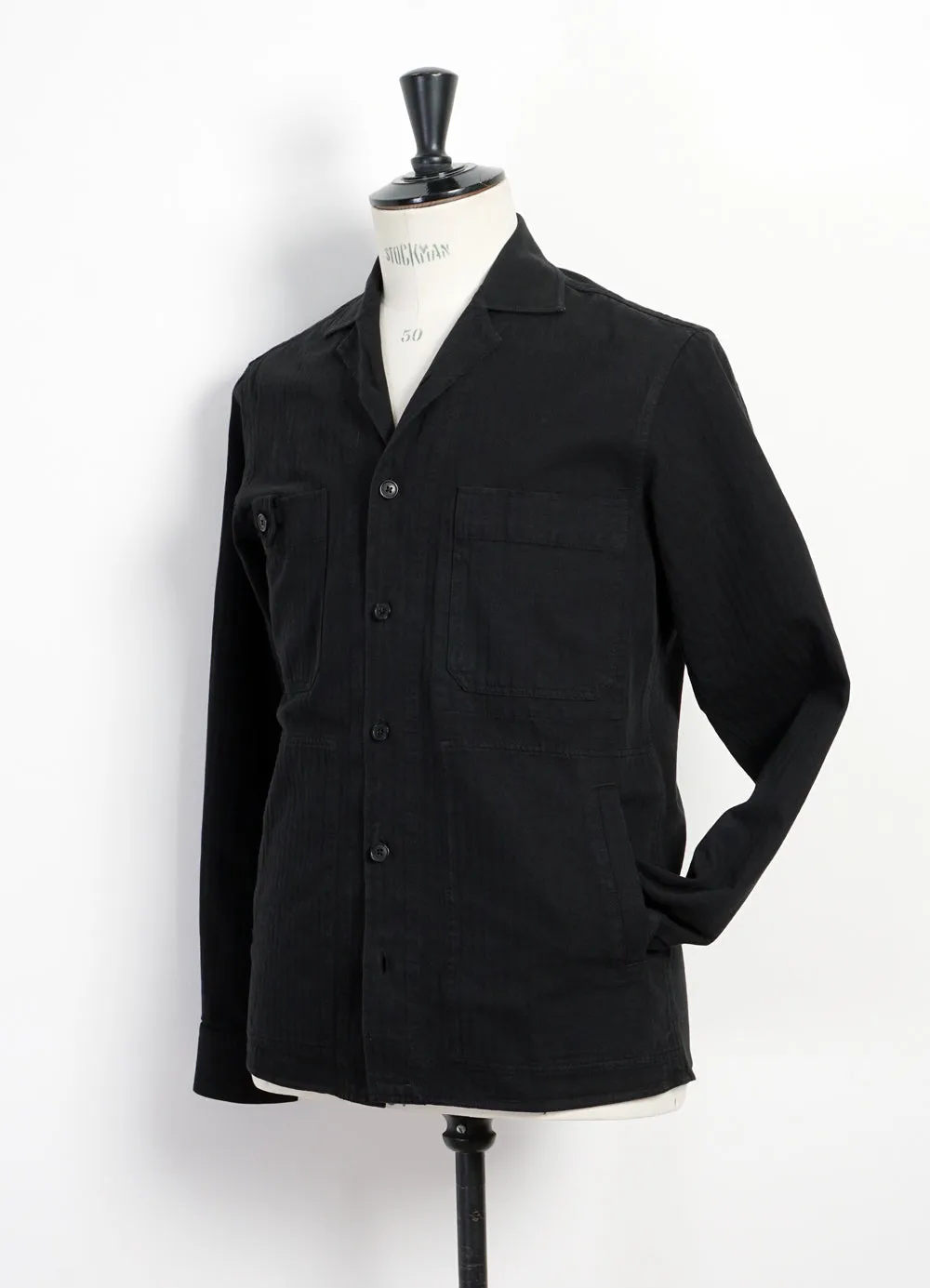 SAMMO | Casual Over Shirt | Black