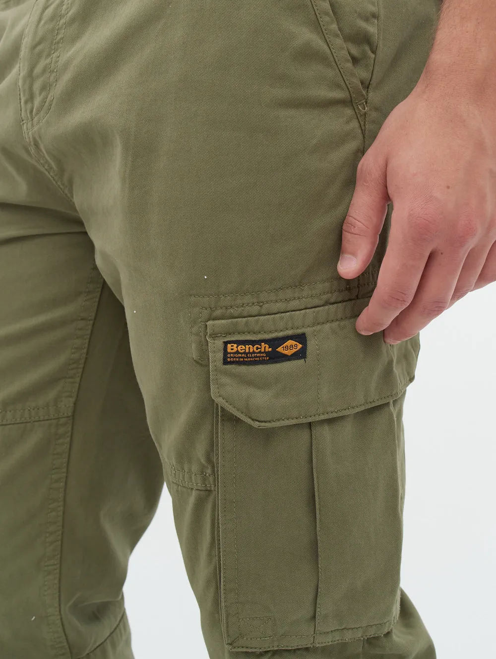 Sergei Regular Fit Twill Cargo Pants