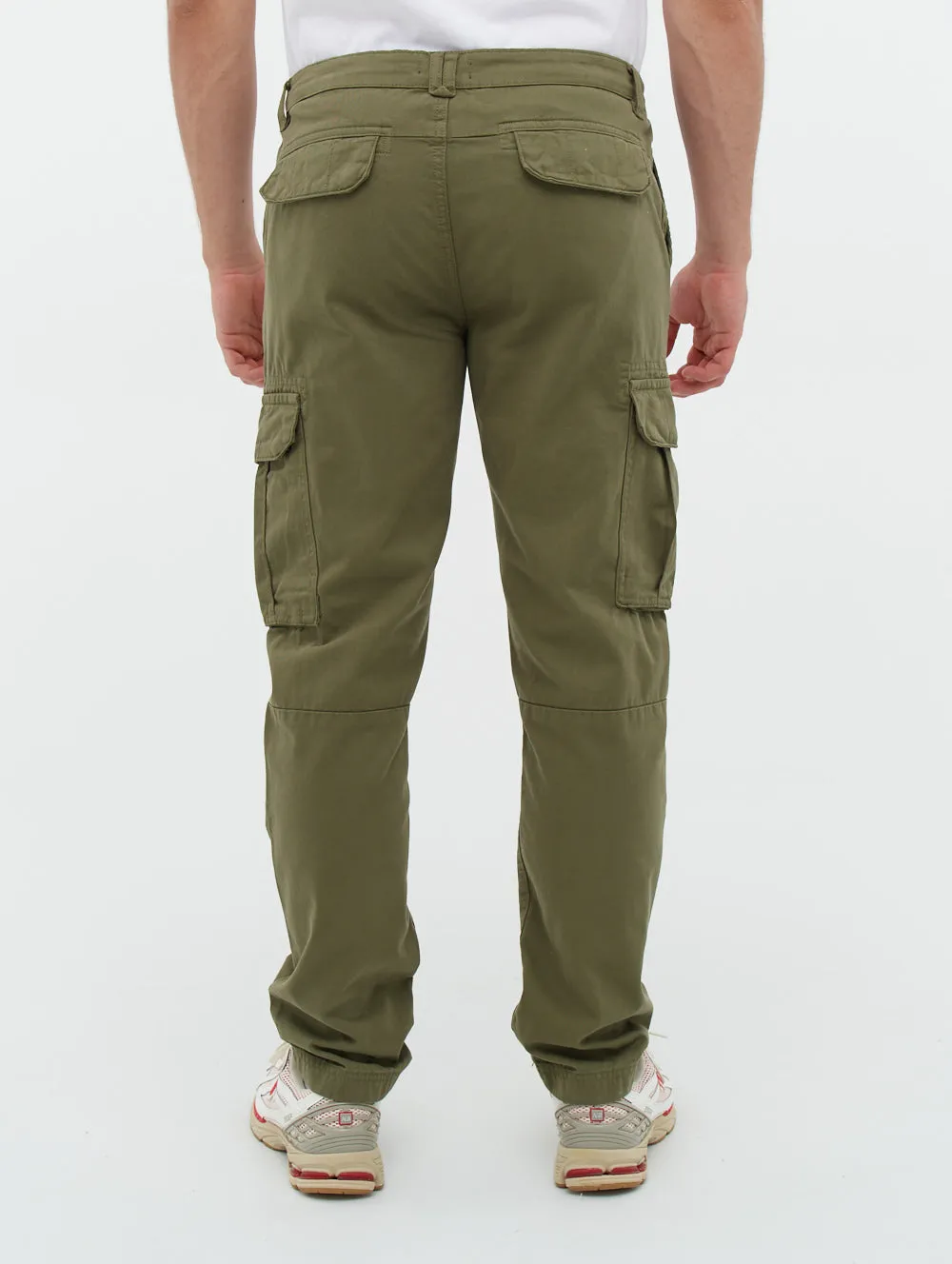 Sergei Regular Fit Twill Cargo Pants