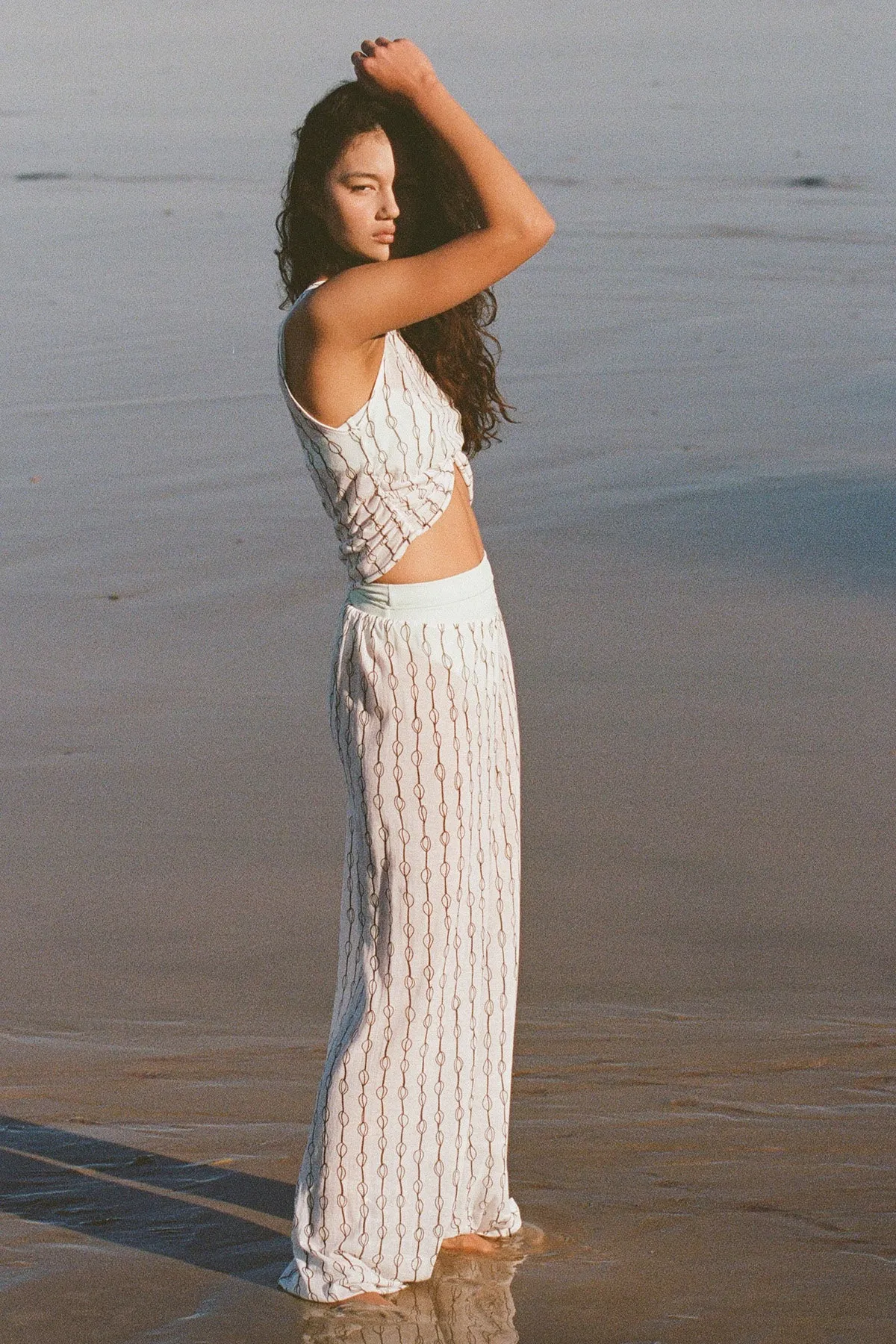 Shell Knit Pant