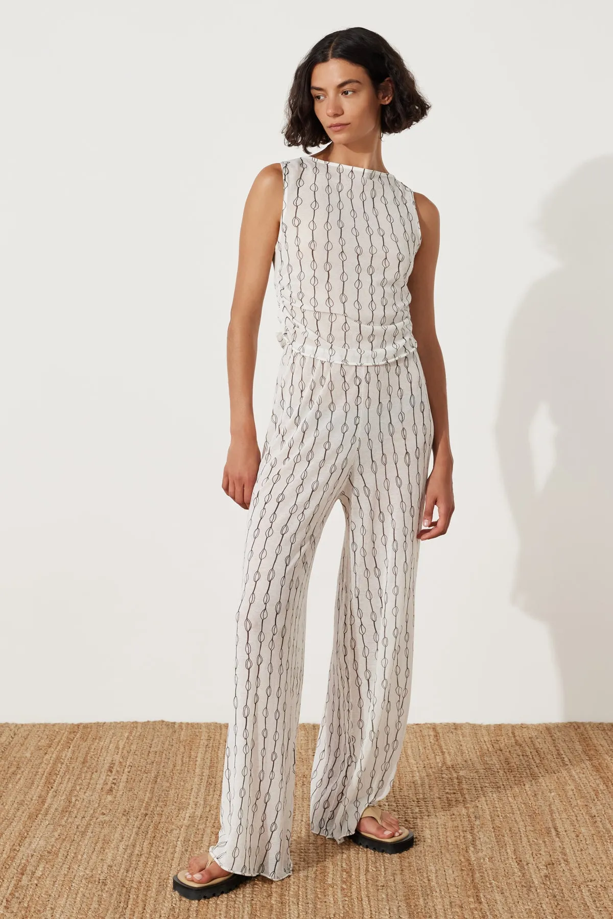 Shell Knit Pant