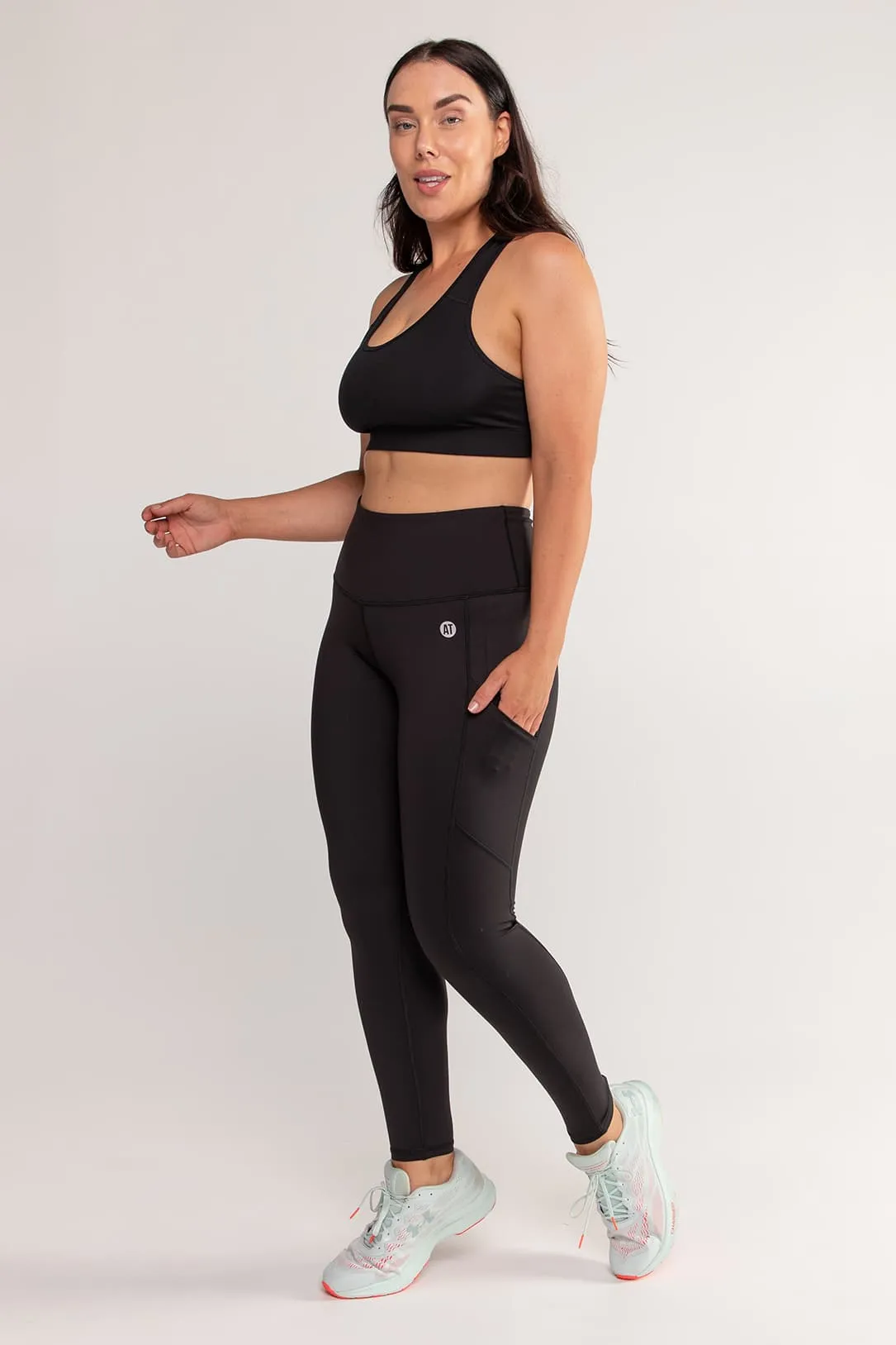 Smart Pocket Full Length Tight - Black