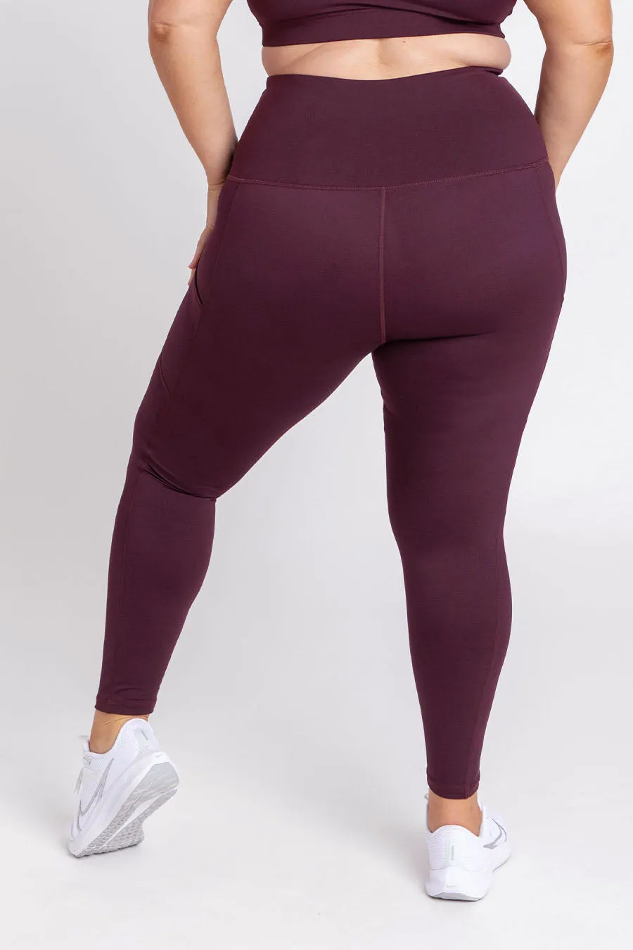 Smart Pocket Full Length Tight - Wine