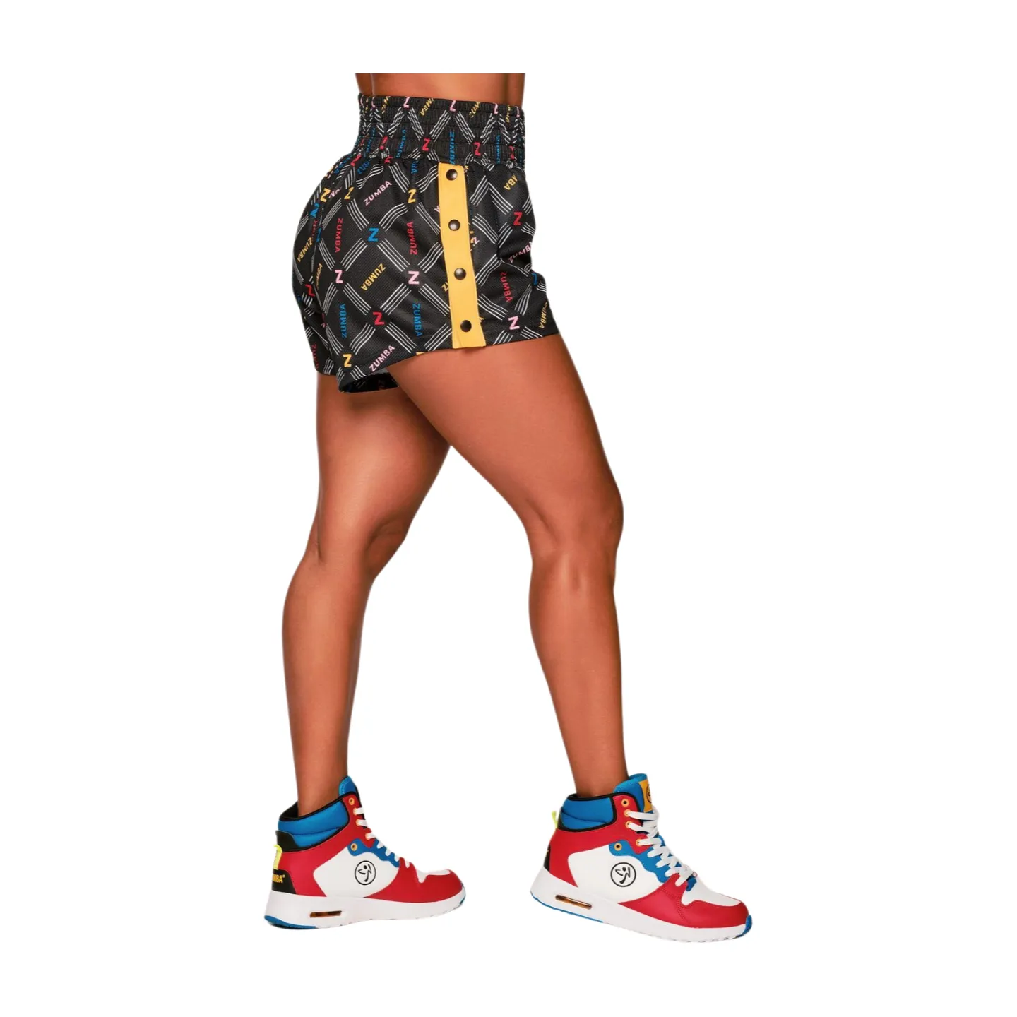 Sport Mode High Waisted Loose Shorts