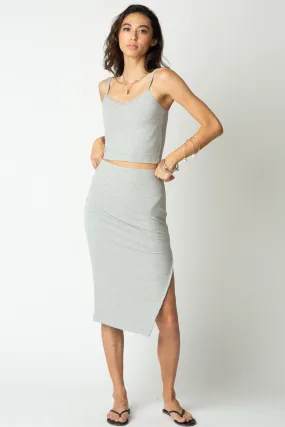 THE RIB EDIT SKIRT