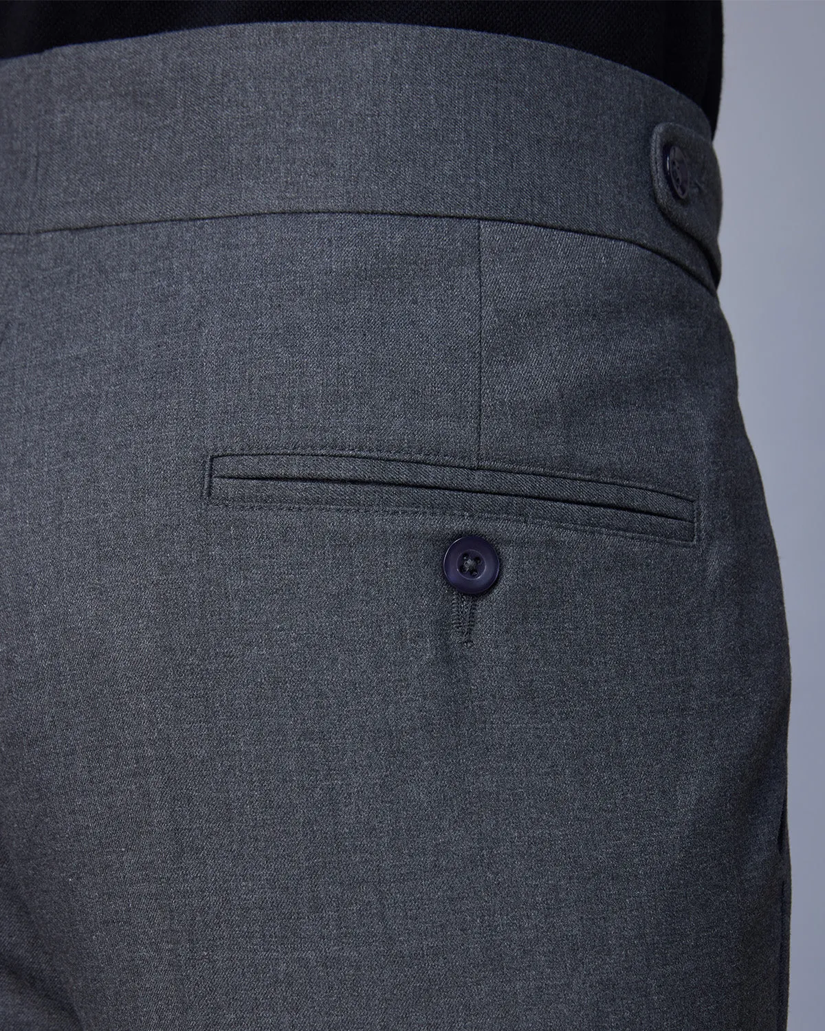 Verve Neapolitan Dress Pants - Grey