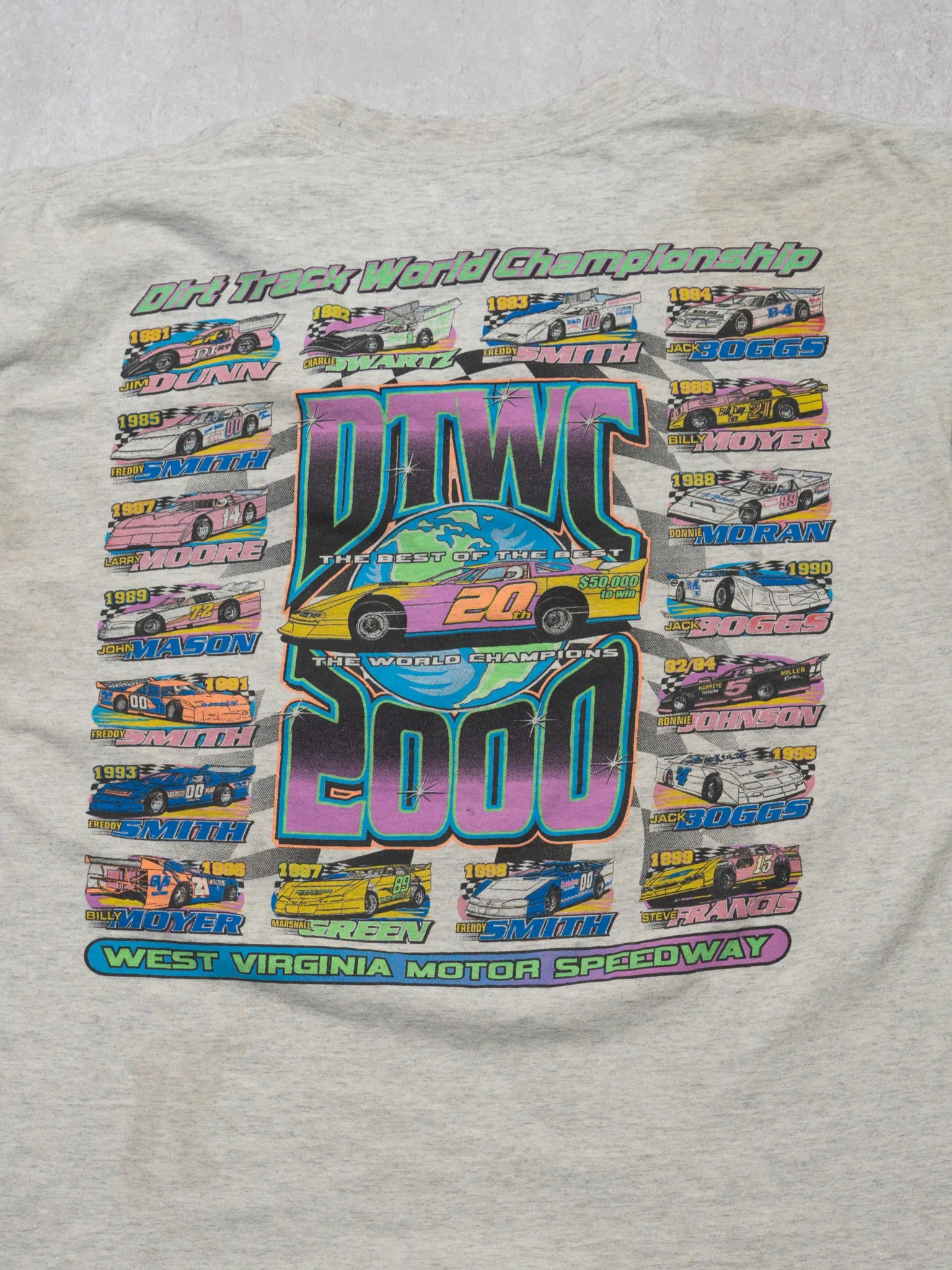 Vintage '00 Rugged Dirt Track World Championship Tee (M)